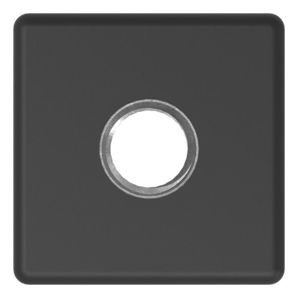 Kunststoffkappe für Quadratrohr 30x30mm mit M10