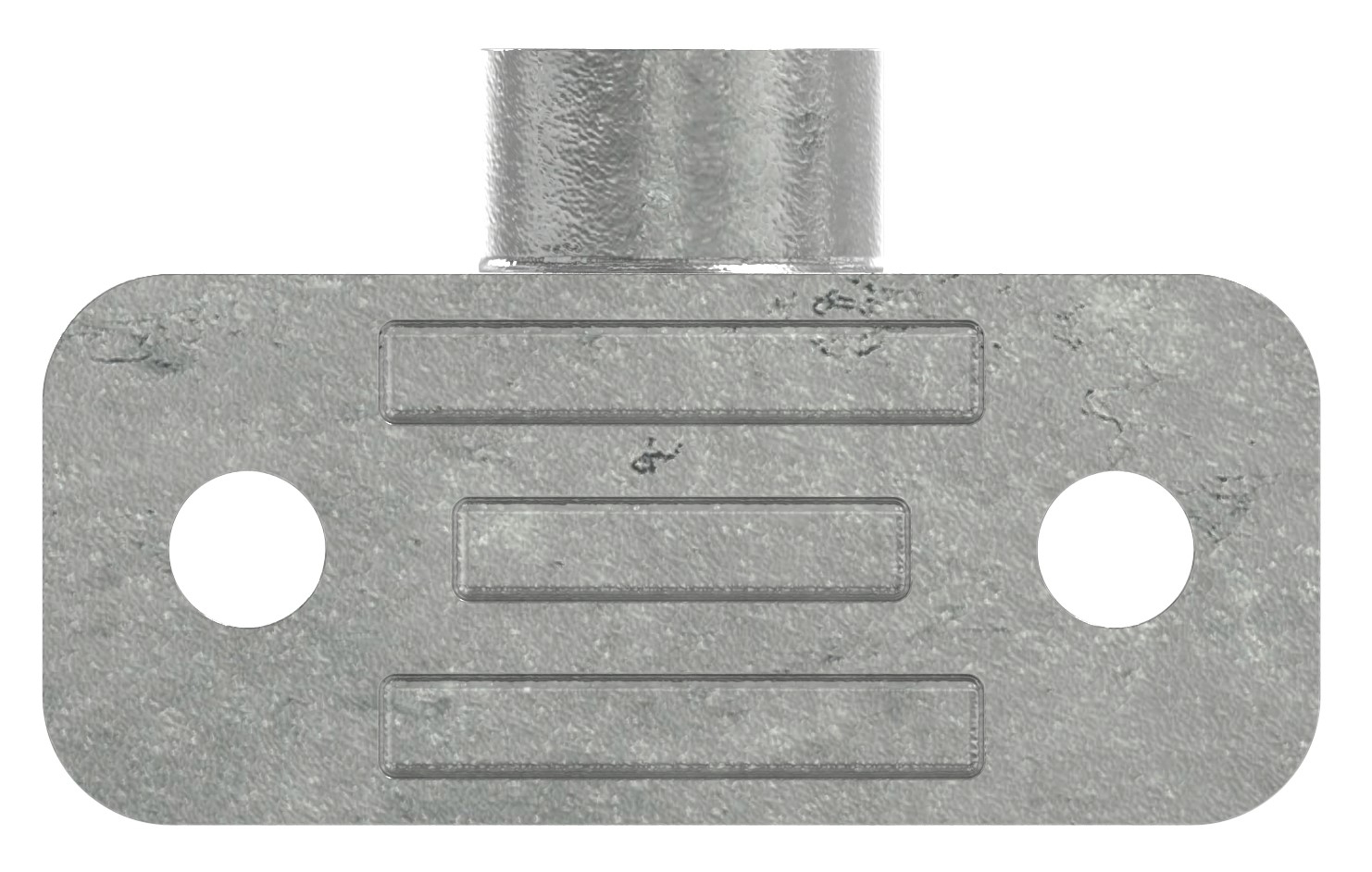 Rohrverbinder | Wandhalter | 246D48 | 48,3 mm | 1 1/2" | Temperguss u. Elektrogalvanisiert