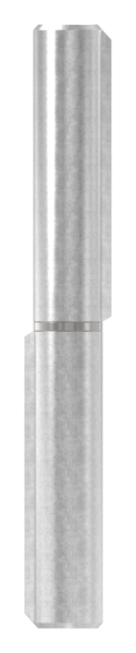 Anschweissband Edelstahl V2A L = 140 mm- Ø 16 mm- Bolzen Ø 9 mm mit festem Stift-88-1156510-240.140