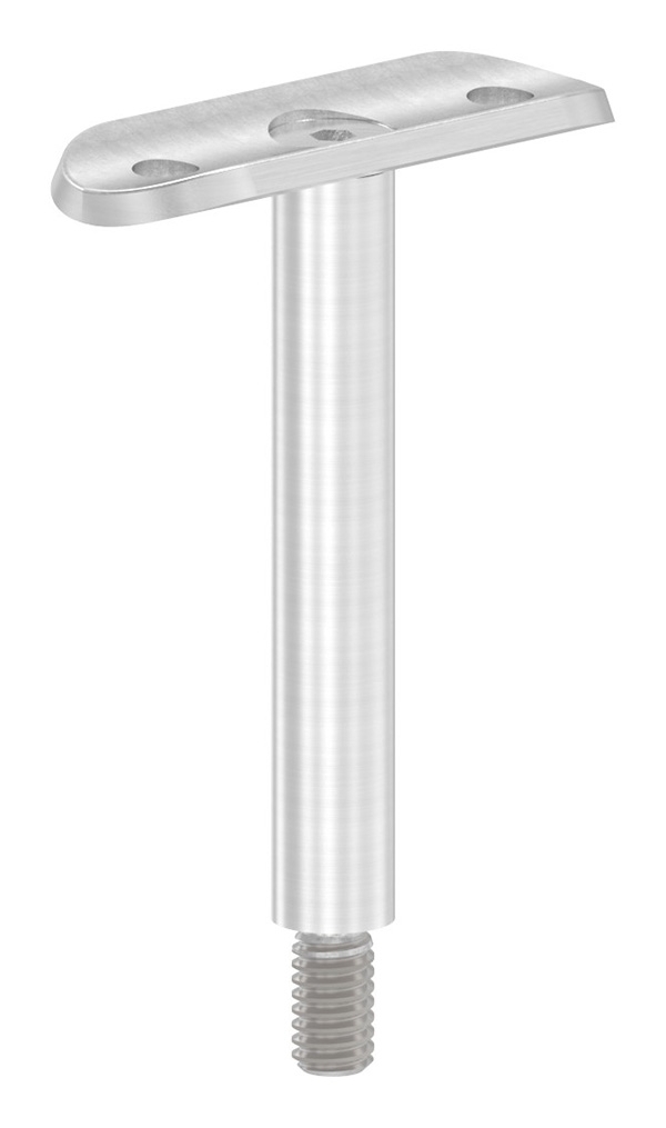 Handlaufstuetze Edelstahl V2A Stift Ø 12 mm fuer Rohr Ø 42-4 mm H 78 mm geschliffen Korn 240-88-1160712.240