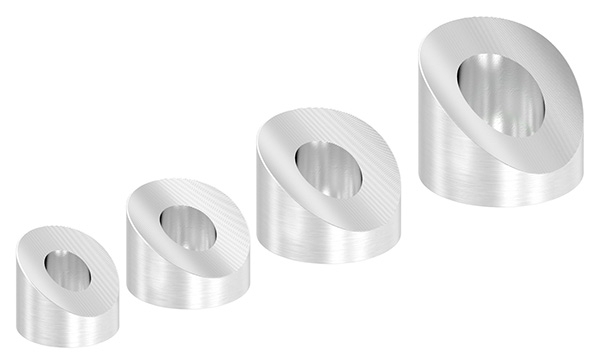 Formanschluss | für Anschluss Ø 42,4 mm | Gewinde M4 | V2A