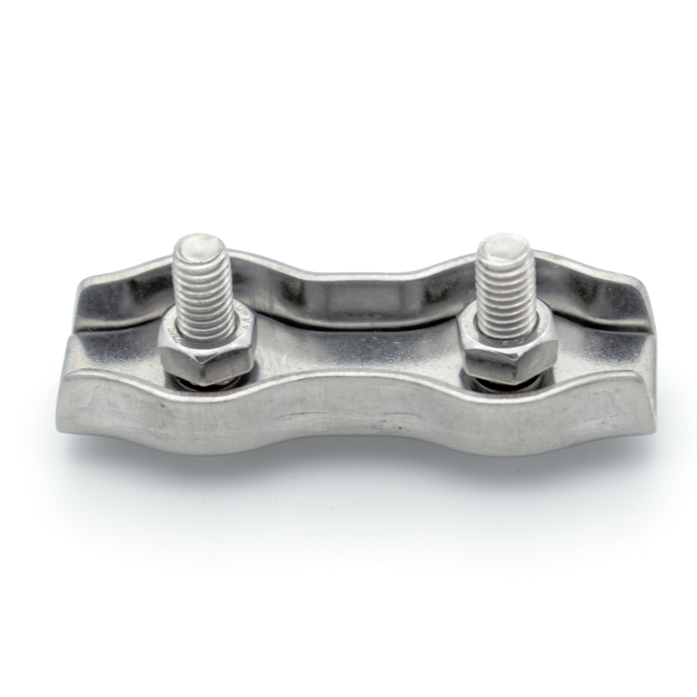 Duplex Drahtseilklemme V4A 5 mm - VPE: 25