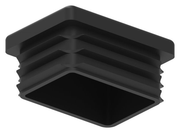 Kunststoffkappe für Rechteckrohr 40x30mm