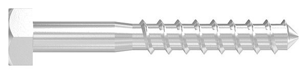 Sechskant-Holzschraube V2A Edelstahl 8 x 60 mm DIN 571-13-0030.4