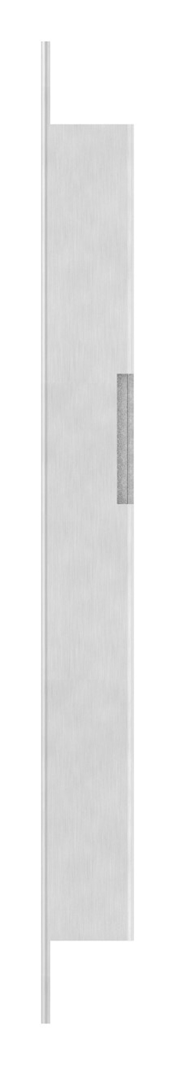 Gegenkasten zum Aufschrauben Edelstahl V2A Abstand 72-92 mm fuer 40 mm DIN Rechts geschliffen-88-1159115-240.R