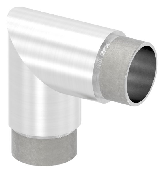 Eckbogen 90° fuer Rundrohr Ø 42-4x2-6 mm V2A-11-3614.4