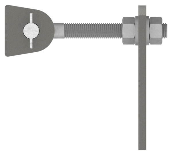 Torband M16, feuerverzinkt, Bolzen V2A