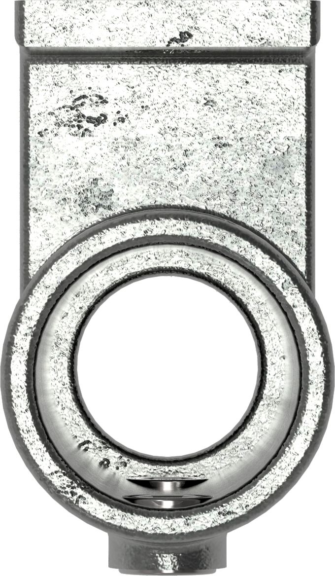 Rohrverbinder - Wandhalter Platte vertikal - 144D48 - 48-3 mm - 1 1-2- - Feuerverzinkt u. Elektrogalvanisiert-144D48