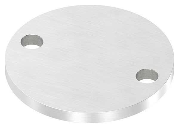 Ankerplatte | Maße: 100x8 mm | Längsschliff | V2A