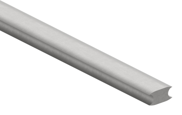 Flacheisen | Material: 16x8 mm | Länge: 3300 mm | Stahl (Roh) S235JR
