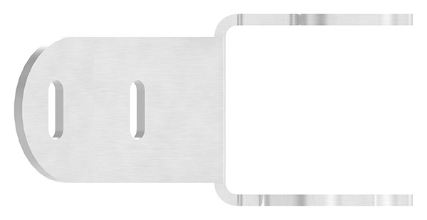 Wandbefestigung für Geländerpfosten für Rohr 42,4 mm