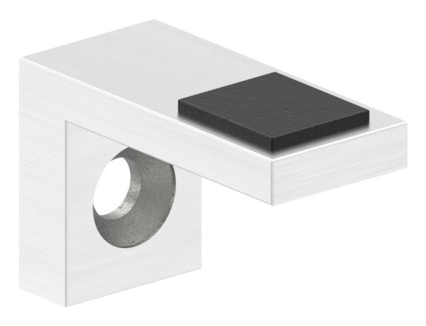 Plattenhalter | Halteplatte | Scheibensicherung für Glas Flach V4A