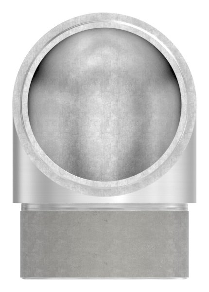 Eckbogen 90° eng, für Rundrohr Ø 48,3x2,0 mm V2A