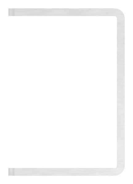 Wandbefestigung für Geländerpfosten 40 x 40mm