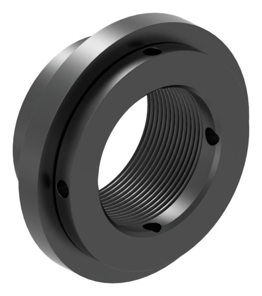 Montageplatte Stahl rund Ø 65 mm zum Anschweissen fuer Torbaender-88-11181-0510-01.W