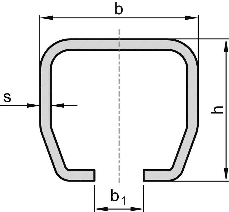 Laufrohr auf Mass geschnitten Groesse 1 Laenge ab 1000mm MEA 337231-60-0008.7