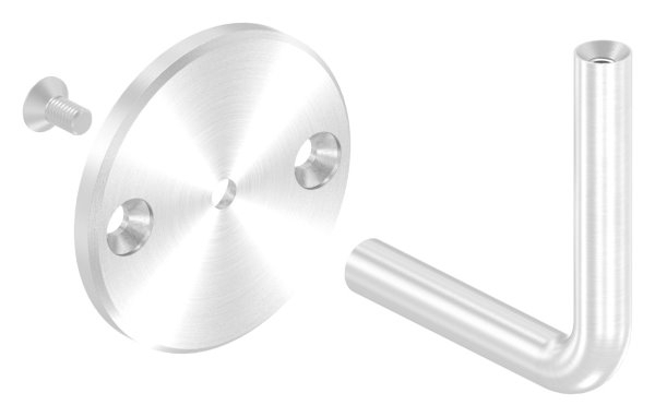 Handlaufhalter mit Innengewinde M6, Bügel 12mm