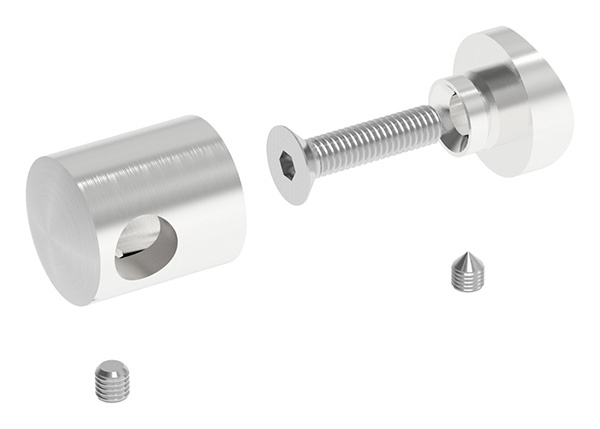 Halterung fuer Seilhalter - Anschluss Ø 42-4 mm - V2A-11-2846.4