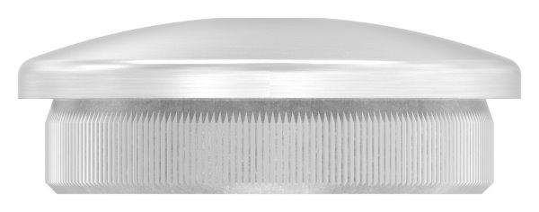 Rohrstopfen fuer Ø 42-4x2-6 mm leicht gewoelbt zum Einschlagen mit M8 V2A-11-5064.4