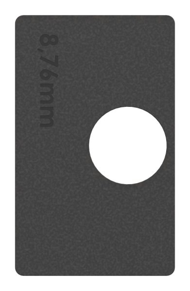 1 Paar Gummis zu Glasklemme 45x45x26 mm AbZ fuer 8-76 mm Glas VSG-10-3009.0ABZ