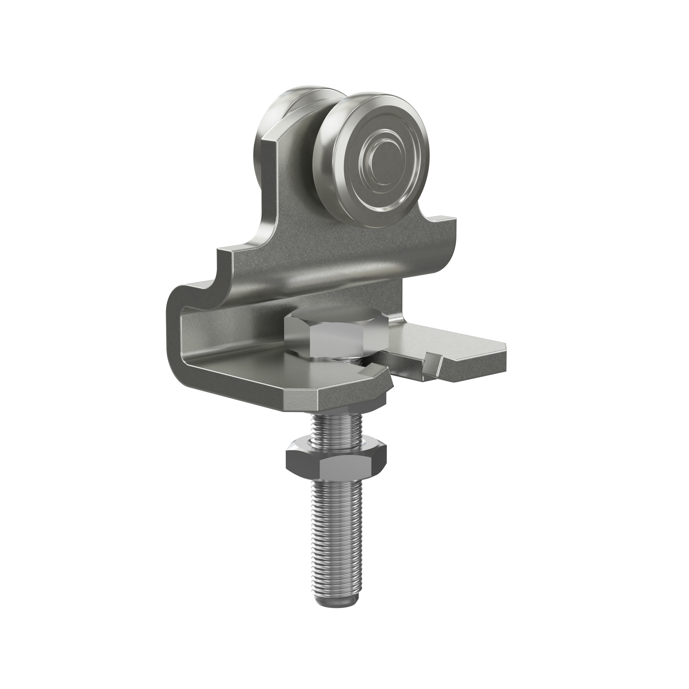 Einfachrolle Schiebetor MEA Gr- 0 verzinkt Ø 22 mm bis 60 kg 10330856-60-0145.7