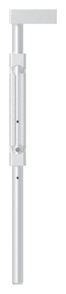 Bodenriegel mit Laenge 490mm- zum Anschrauben- blank-88-1156710-ALU.BL