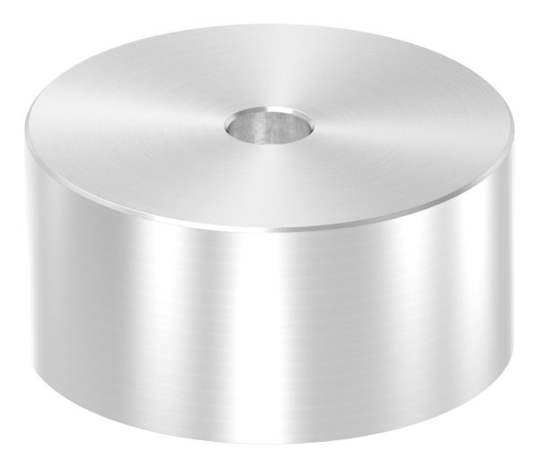 Glas-Punkthalter Ø 62 mm Unterteil | Höhe 30 mm | V2A