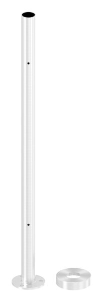 Geländerpfosten | für 2 Glasklemmen M8 | Länge: 880 mm | V2A