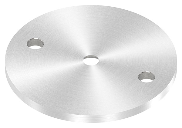 Ankerplatte Ø 70 x 4 mm mit Zentrierbohrung- Ø 6-5 mm- gesenkt V2A-11-2205.4