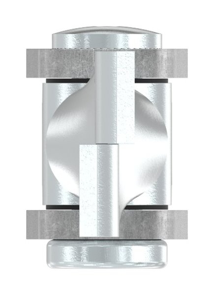 Torband M18 | verstellbar | zum einmauern | Stahl (roh) S235JR