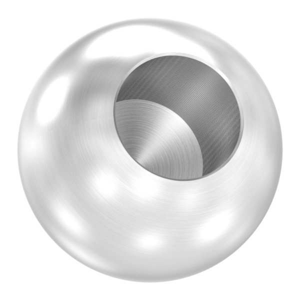 Kugel | Ø 25 mm | mit Sackloch: 12,2 mm | V2A Vollmaterial