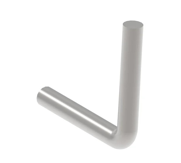 Edelstahl Buegel Ø 12 mm - beidseitig zum Anschweissen -V2A- Abstand 80 mm-11-2345-A.4