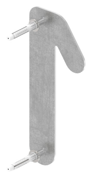 Hausnummer 1 | klein | Maße: 110 mm x 150 mm | V2A