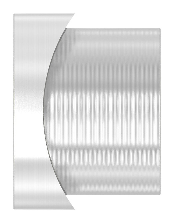 Einschweißmuffe für Torband M12 / 33,7mm