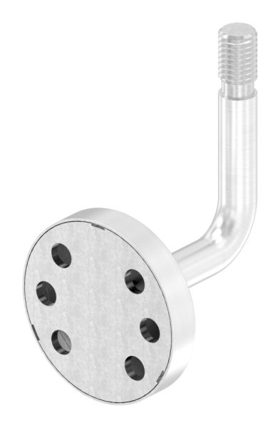 Handlaufhalter Außengewinde inkl. Abdeckrosette