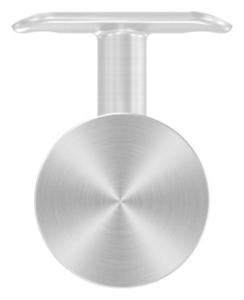 Handlaufhalter für Glas, Halteplatte 42,4mm, V4A