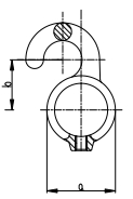 Rohrverbinder | Stellring mit Haken | 182TC42 | 42,4 mm | 1 1/4" | Temperguss u. Elektrogalvanisiert