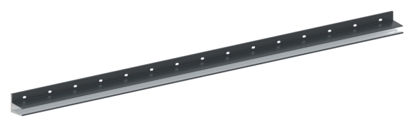Vordachprofil Aluminium L = 3000 mm pulverbeschichtet RAL 7016-88-11VDE-3000.7016