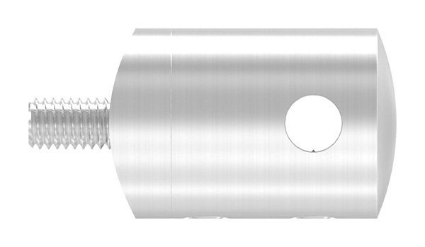 Seilhalter für Zwischenpfosten | Für Seil Ø 5 mm | Anschluss Ø 42,4 mm | V2A