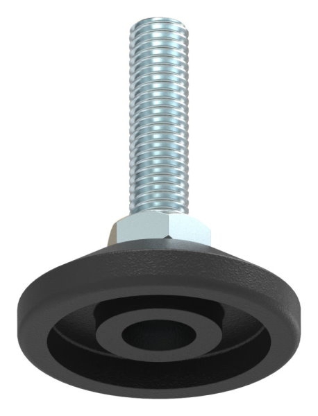 Justierschraube mit Innensechskant Fuss-Ø 38mm, M8 x 30