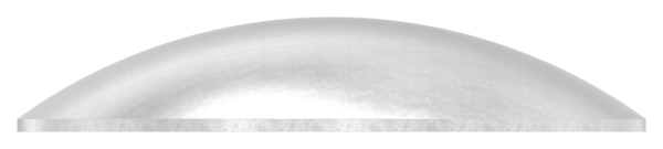 Halbrundschale Ø 120 x 2,5mm, Höhe 22mm