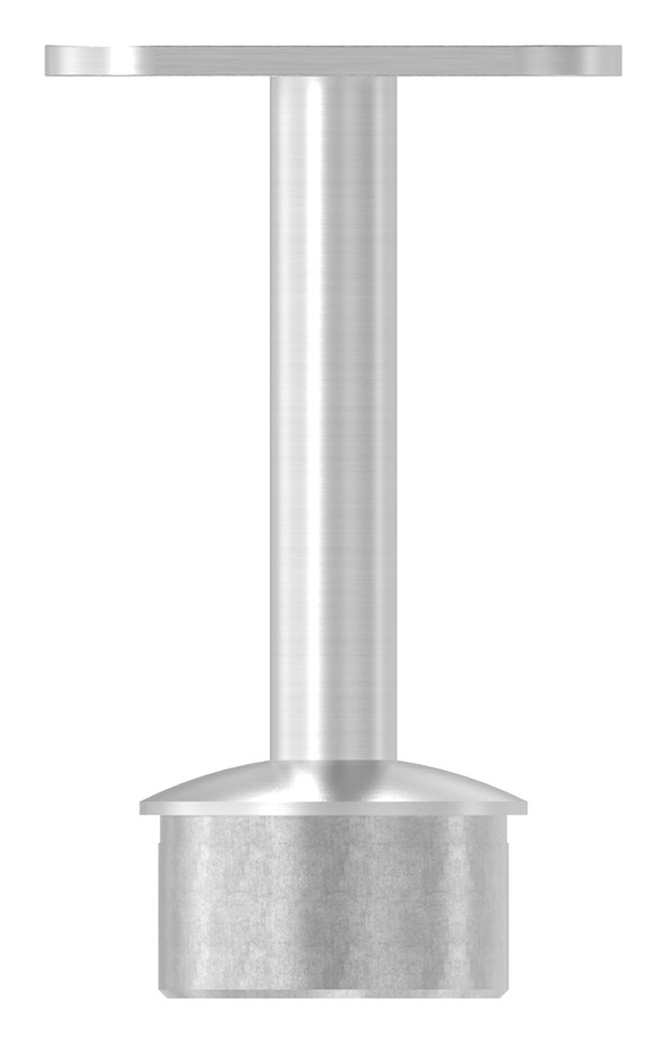Stopfen für Rohr 42,4 x 2,0mm, Halteplatte: flach