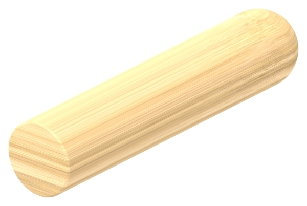 Holzhandlauf Eiche Ø 42 mm- L = 200 mm- lackiert-88-11HHM.EI42