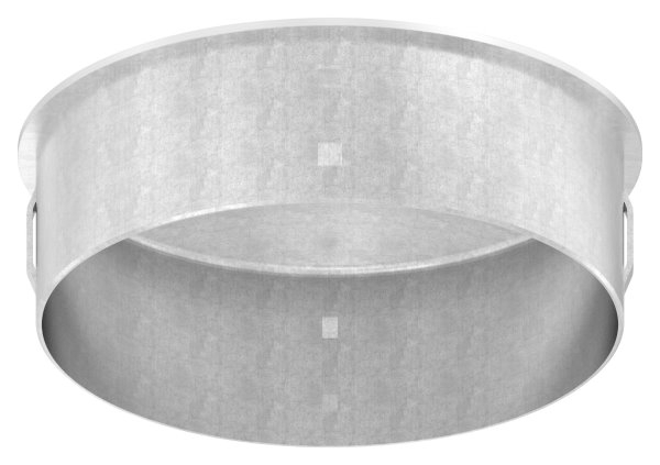Rohrstopfen für Ø 101,6x2,0-2,5 mm leicht gewölbt zum Einschlagen | V4A