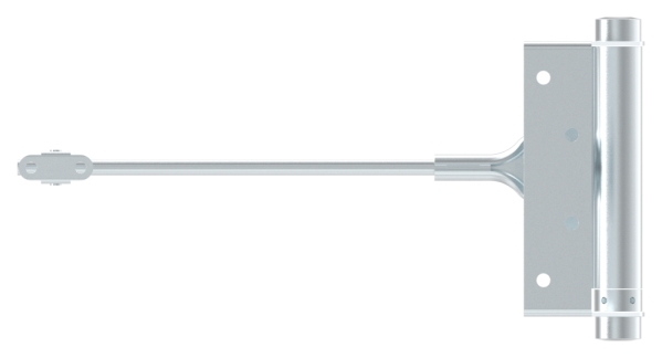 Tuerschliesser Stahl verzinkt Hebellaenge 235 mm fuer Tueren bis 60 kg-88.113891