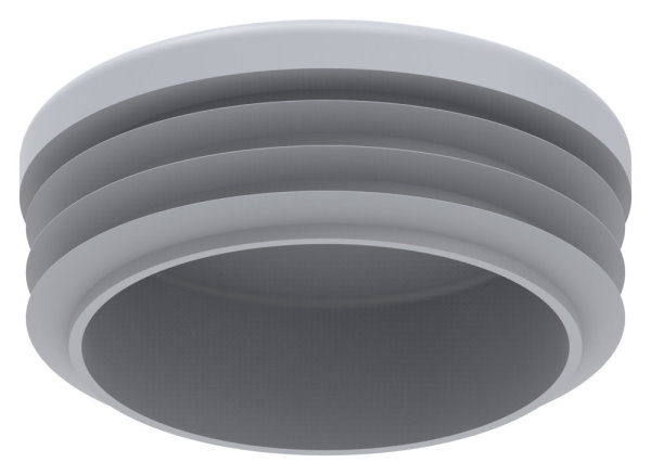 Kunststoffkappe für Rundrohr 48,3mm