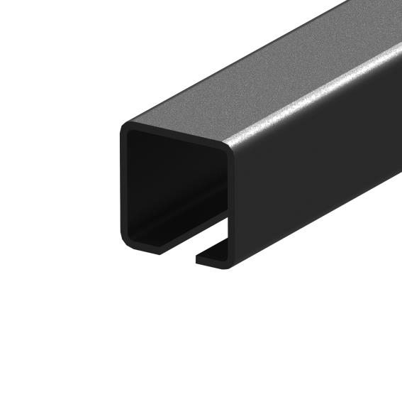 Laufschiene Stahl roh 60 x 60 x 4 mm L=6000 mm fuer Schiebetore-89-11H0260X60FE6000-A.4