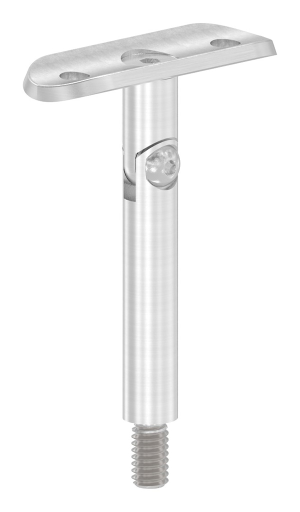 Gelenkstift Ø 12mm mit Halteplatte 42,4mm, V2A