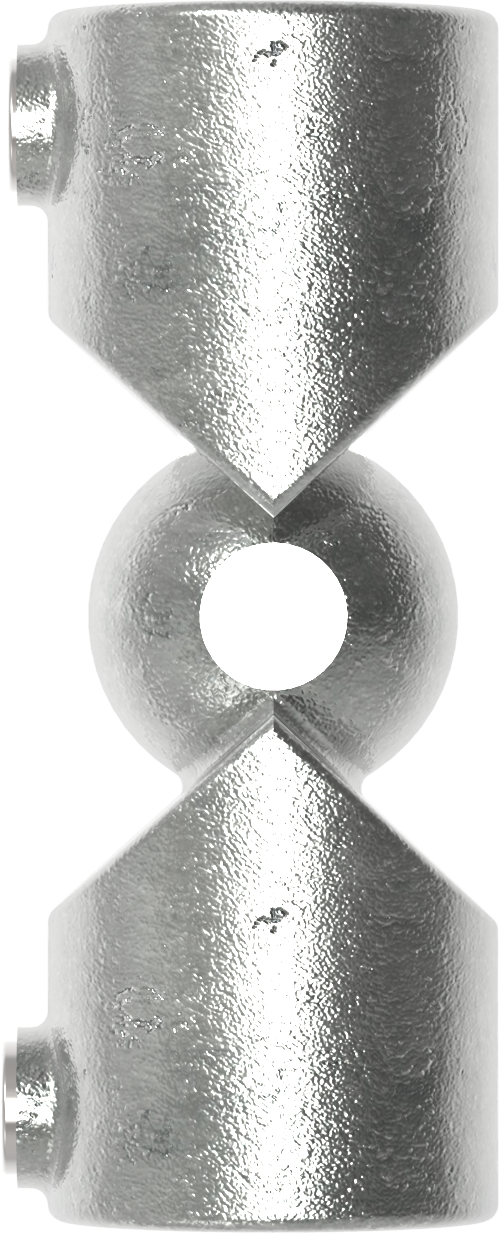 Rohrverbinder | Eckstück verstellbar | 125HD48 | 48,3 mm | 1 1/2" | Feuerverzinkt u. Elektrogalvanisiert