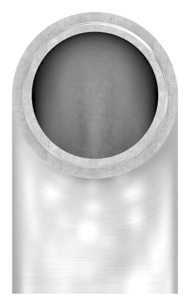 Endbogen V2A Ø 33-7 x 2-0 mm 90° flach-11-3692.4
